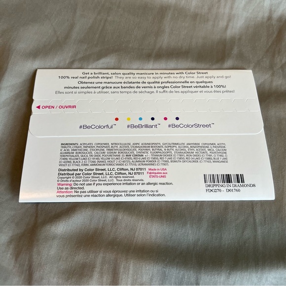 *Retired* Color Street: Dripping in Diamonds | Silver Glitter Overlay Party - Picture 5 of 13